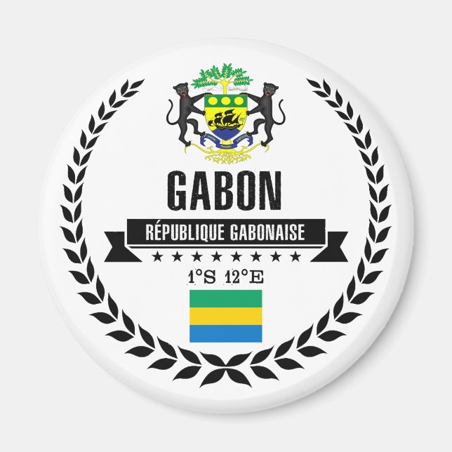 Aimant Gabon (Devant)