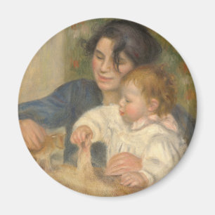 Aimant Gabrielle et Jean (par Pierre-Auguste Renoir)
