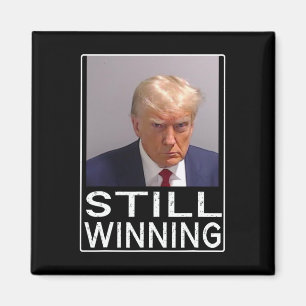 Aimant Gagnante - Drôle Trump Mug Shot - Trump Mug Shot