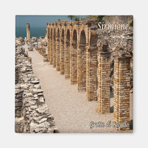 Aimant GAL113 Grottes SIRMIONE de Catullo, Italie, Frigo