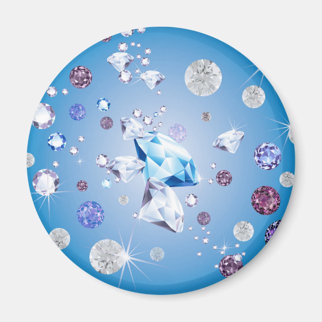 Aimant Galaxie de diamant 4 (Devant)