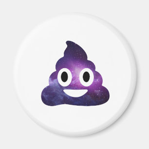 Aimant Galaxy Poo Emoji