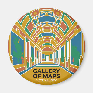 Aimant Galerie des Cartes Vatican