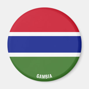 Aimant Gambie Drapeau Charme Patriotique