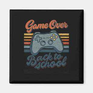 Aimant Gamer Ck À L'école Enfants Enseignants Game Over C