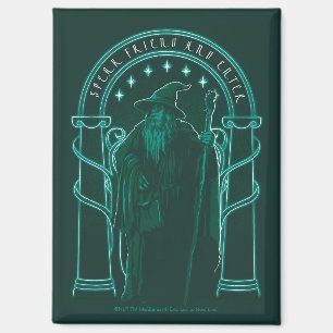 Aimant GANDALF™ "Parle Ami Et Entre" Portes de Durin