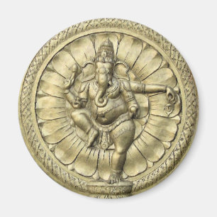 Aimant Ganesh (d'or)