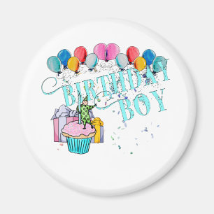 Aimant Garçon d'anniversaire