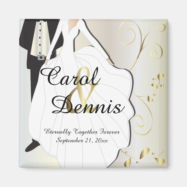 Aimant Garde de jour de mariage pour ce jour spécial (Devant)