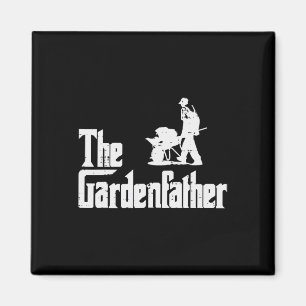 Aimant Gardenfather Funny Movie Pun Fête des pères Hommes