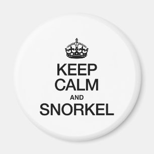 AIMANT GARDER CALME ET SNORKEL