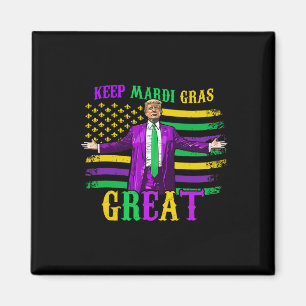Aimant Garder Mardi Gras Grand Amusant Trump Mardi Gras 2