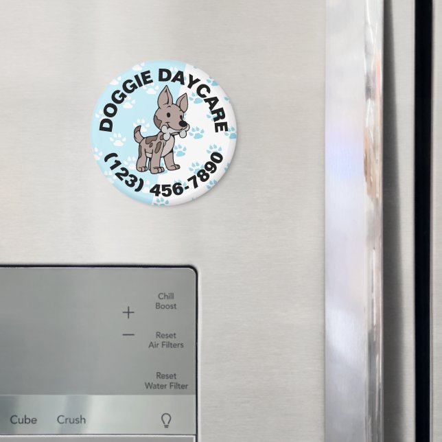 Aimant Garderie pour Chiens (In situ (réfrigérateur))
