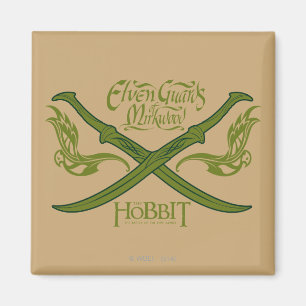Aimant Gardes d'Elven d'icône de film de Mirkwood