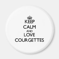 Gardez calme et amour Courgettes