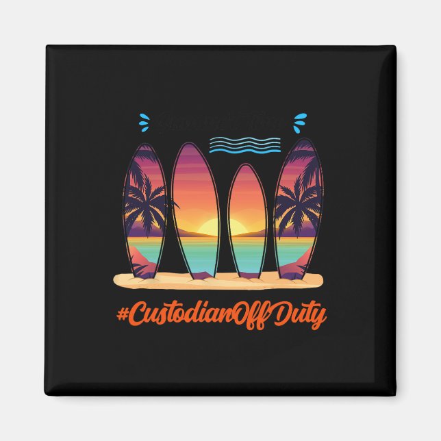 Aimant Gardien Hors Service Heure D'Été Fin De L'Année Sc (Devant)