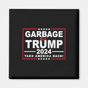 Aimant Garge pour Trump 2024 Drôle partisan de Trump 2 