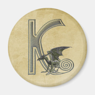 Aimant Gargoyle Monogramme K