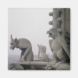 Aimant Gargoyles sur la balustrade de la Grande