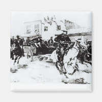 Garret fait entrer Billy the Kid, 1880