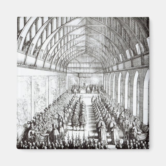 Aimant Garter Fête la Souveraine et les Chevaliers (Devant)