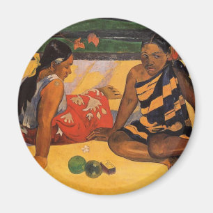 Aimant Gauguin French Polynesia Tahiti Women Painting