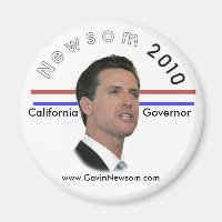 Aimant Gavin Newsom 2010
