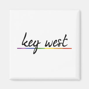 AIMANT GAY PRIDE DE KEY WEST - .PNG