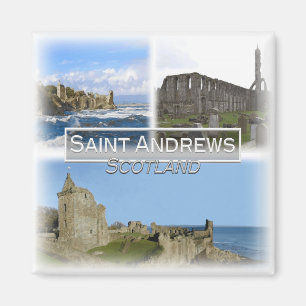 Aimant GB0148 Europe, Ecosse, Saint Andrews, Frigo