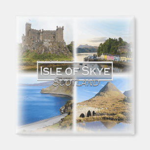 Aimant GB0149 Europe, Ecosse, L'île de Skye, Réfrigérateu