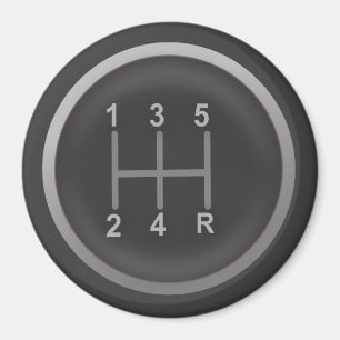 Aimant Gear Shift Knoft pour Geeks Nerd