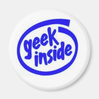 Aimant geek à l'intérieur