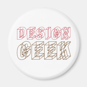 Aimant Geek de conception