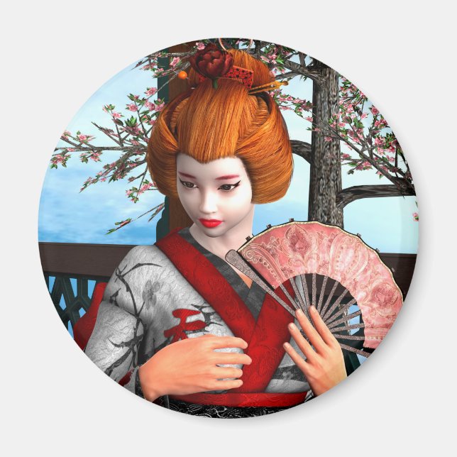 Aimant Geisha (Devant)