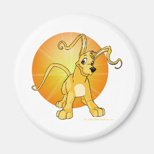 Aimant Gelert jaune espiègle