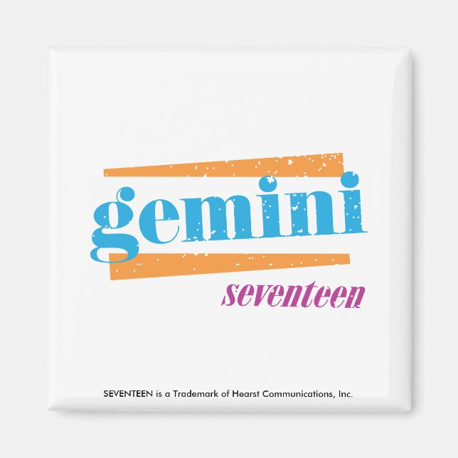 Aimant Gemini Aqua (Devant)