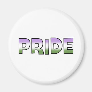 Aimant Genderqueer Pride