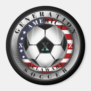 Aimant Génération X American Soccer