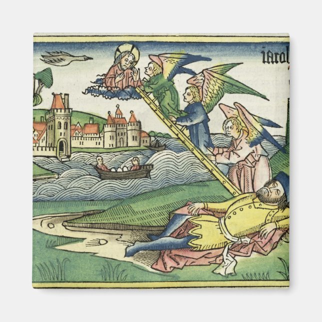 Aimant Genèse 28 10 L'échelle de Jacob, du 'Nuremberg' (Devant)