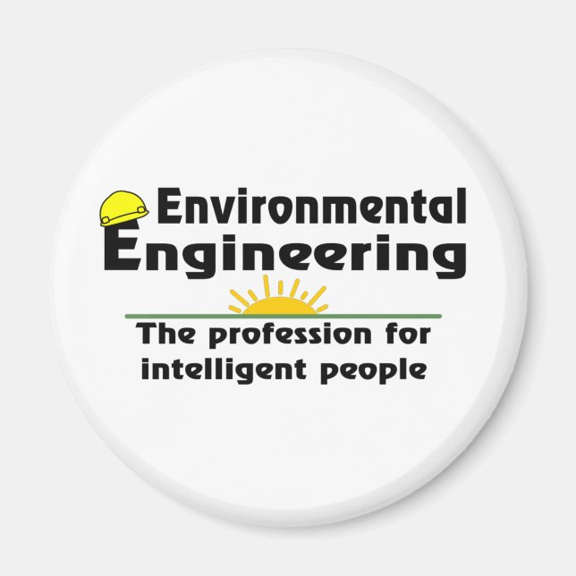 Aimant Génie de l'ingénierie environnementale (Devant)