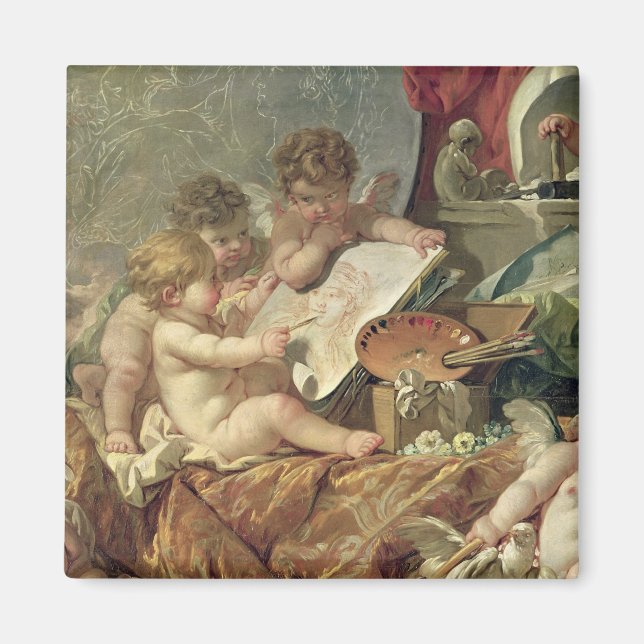 Aimant Genius Enseigner les Arts, 1761 (Devant)