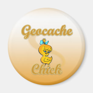 Aimant Geocache Chick