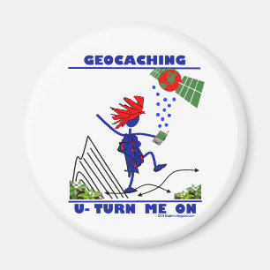 Aimant Geocaching U m'allument