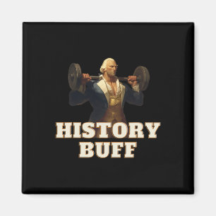 Aimant Géohistorien George Washington 4 juillet Gym Wor