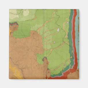Aimant Géologie des montagnes Rocheuses