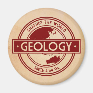 Aimant Géologie - Façonner le Logo Mondial (Asie/Australi