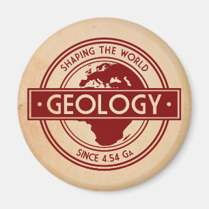 Aimant Géologie - Façonner le Logo Mondial (Europe)