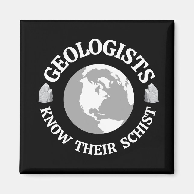 Aimant Géologue Connaît Leur Schiste (Devant)