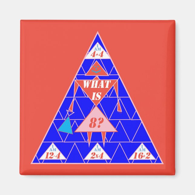 Aimant Géométrie-Magnet-Triangle-Âge 8 (Devant)