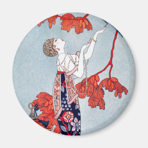 Aimant George Barbier "L'Oiseau Volage" 1914